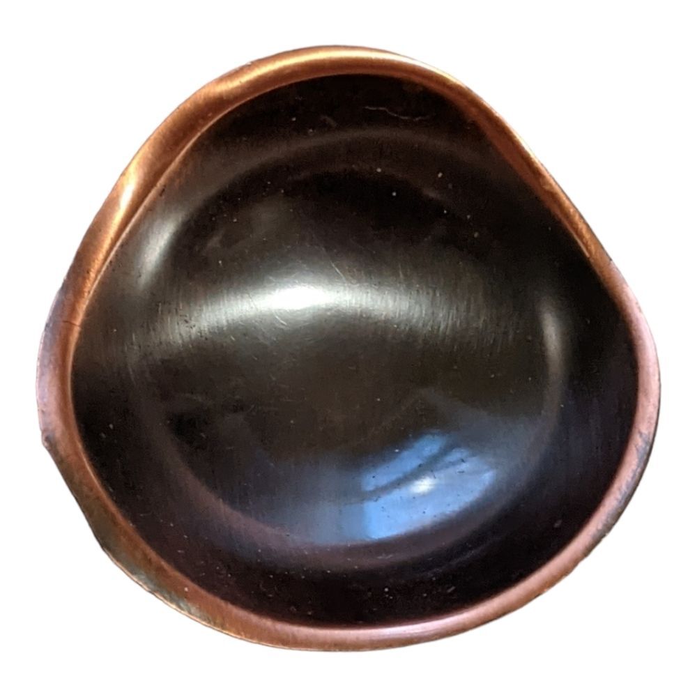 Vintage Coppercraft Guild Copper small trinket jewelry tea light bowl